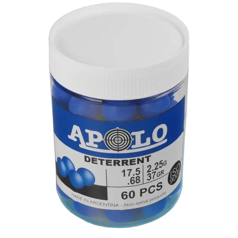 Apolo - Kule polimerowe Deterrent Poly Light .68 cal, 2.25 g, 60 szt. Darmowy zwrot