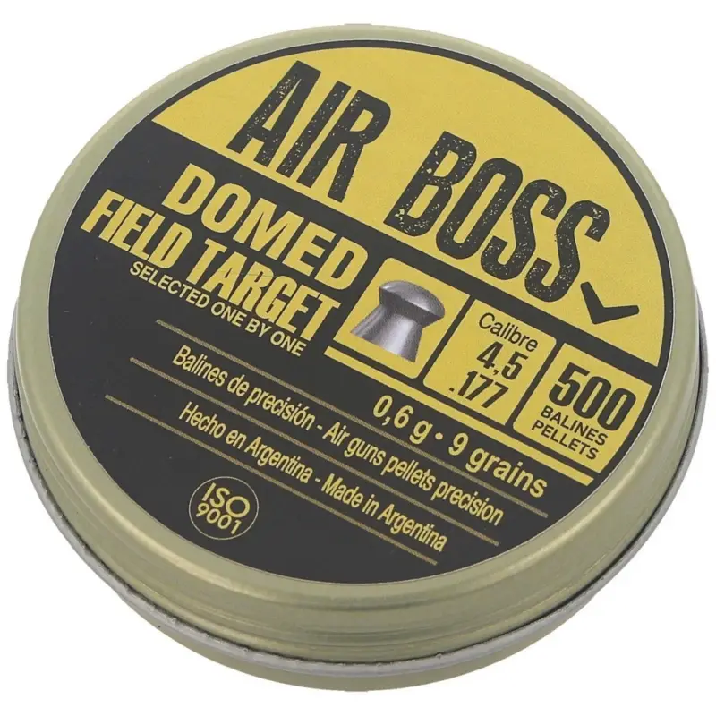 Ekspresowa dostawa Apolo - Śrut Air Boss Domed Field Target 4.5 mm, 500 szt. 0.60g/9.0gr (30202)