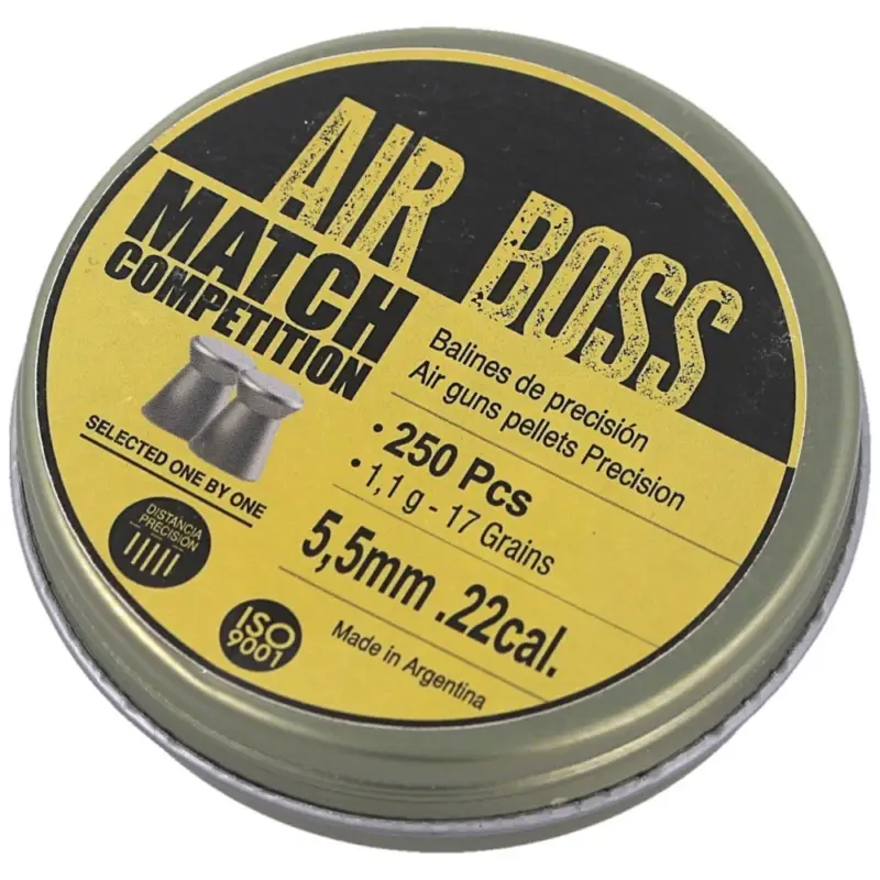 Zniżka Apolo - Śrut Air Boss Match Competition 5.5 mm, 250 szt. 1.10g/17.0gr (30302)
