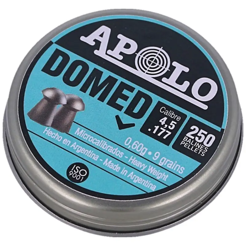 Bezpieczne zakupy Apolo - Śrut Domed 4.5 mm, 250 szt. 0.60g/9.0gr (19914)