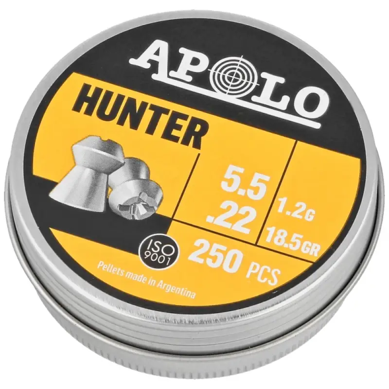 Tani Apolo - Śrut Hunter 5.52 mm, 250 szt. 1.20g/18.5gr (19971-2)