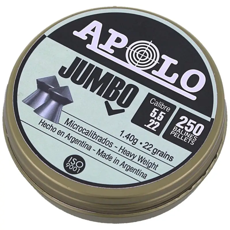 Niska cena Apolo - Śrut Jumbo 5.5 mm 250 szt. 1.40g/22.0gr (19921)