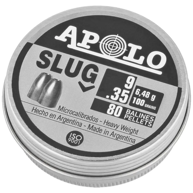 Hit cenowy Apolo - Śrut Slug 100 9 mm, 80 szt. 6.48g/100.0gr (19308)