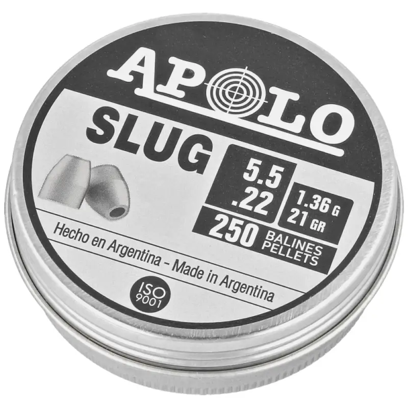 Apolo - Śrut Slug 21 5.5 mm, 250 szt. 1.36g/21.0gr (19300) Premium