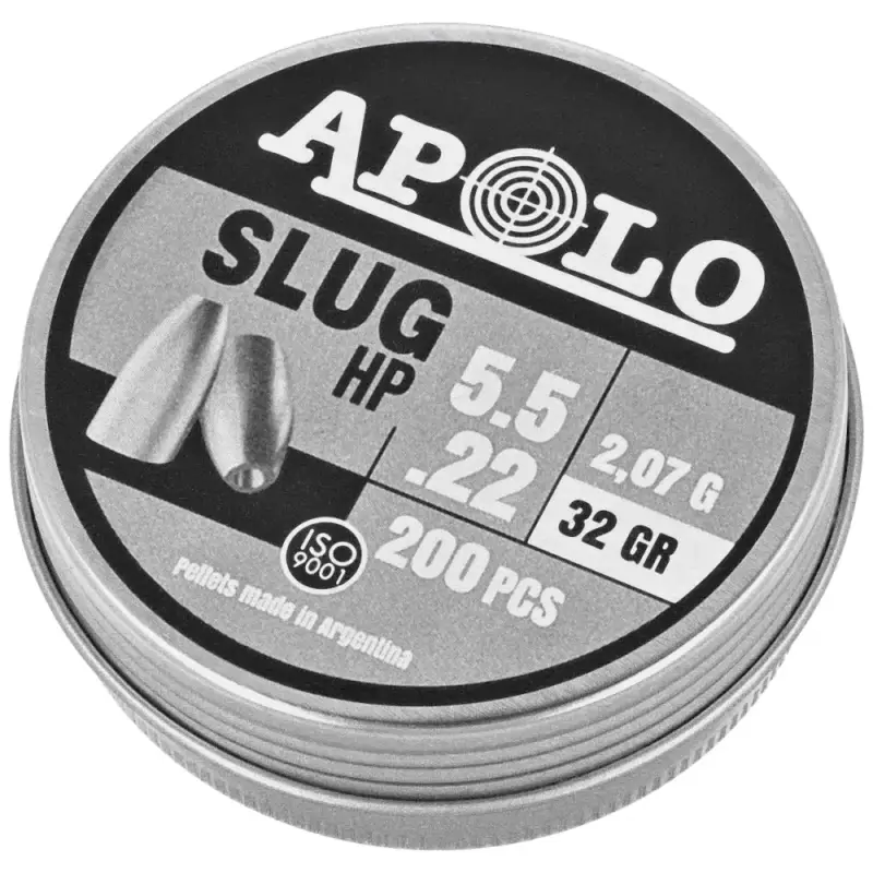 Apolo - Śrut Slug HP 32 5.5 mm, 200 szt. 2.07g/32.0gr (19313) Oferta czasowa