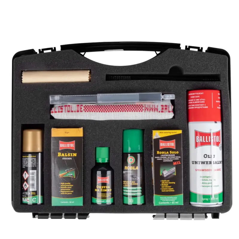 Oferta limitowana Ballistol - Zestaw do czyszczenia broni w pudełku