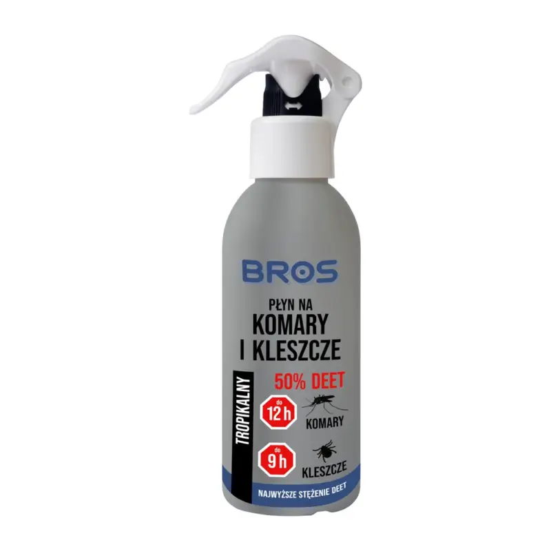 Bros - Płyn na komary i kleszcze 130 ml DEET Hit sprzedaży