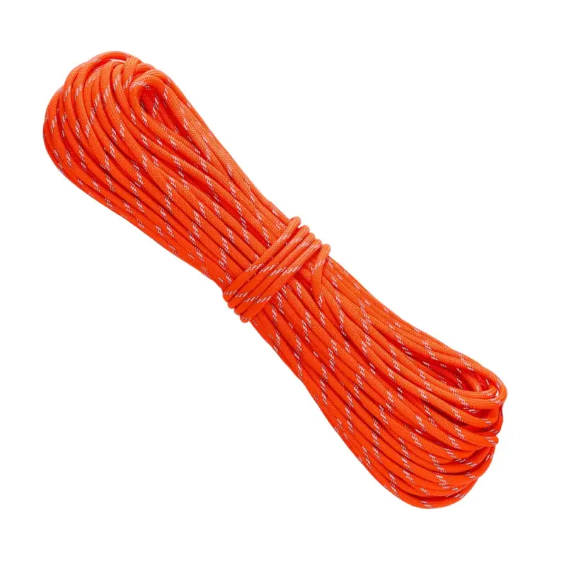 Hit sprzedaży EDCX - Linka Paracord Type III 550 Reflective 30 m soft orange