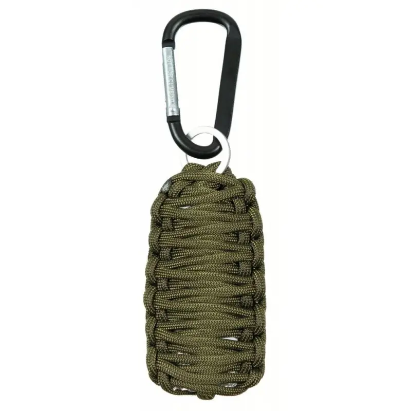 Bestseller Fox Outdoor - Zestaw przetrwania - 11 elementów - Parachut Cord - Olive Drab - 27118B