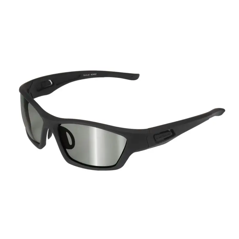 Swiss Eye - Okulary balistyczne Tomcat Polarized - Czarne / Smoke - 40402 Super okazja