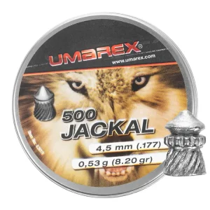 Premium Umarex - Śrut diabolo Jackal Pointed Ribbed 4,5/500