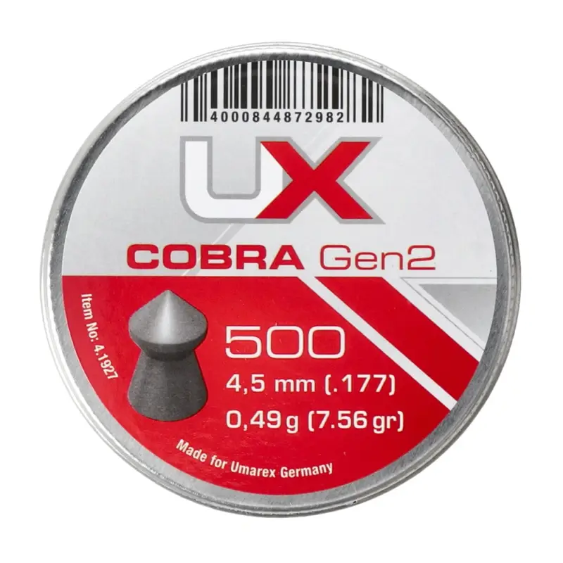 UX - Śrut diabolo Cobra gen 2. 4,5 mm 500 szt. Taniej