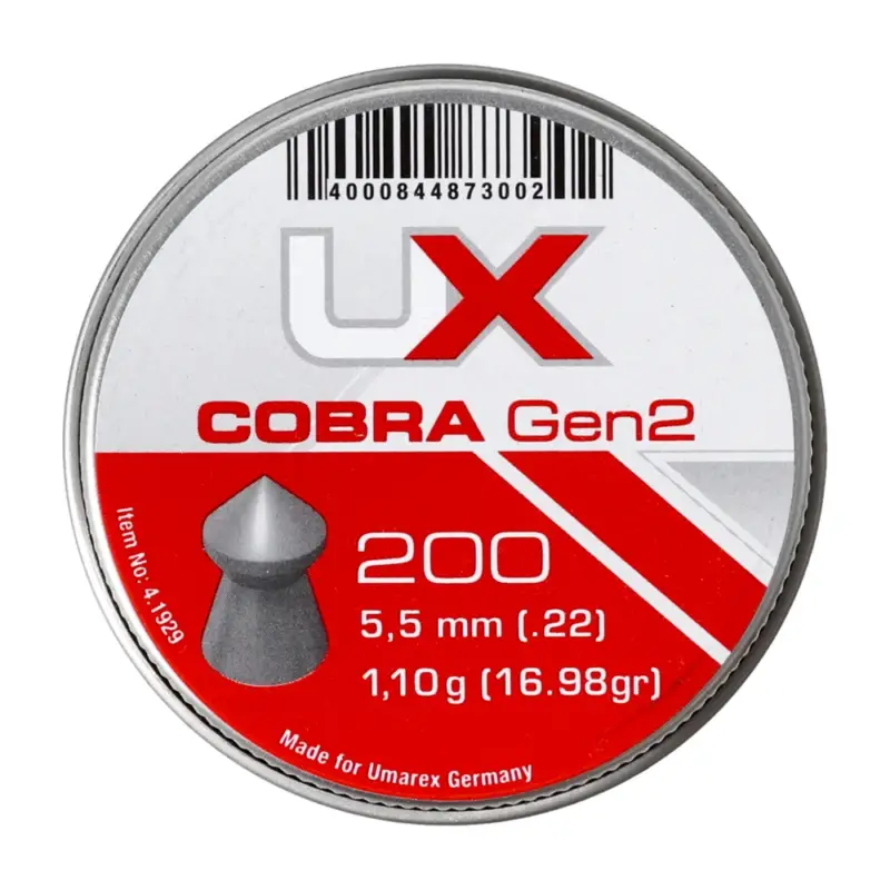 Szybka dostawa UX - Śrut diabolo Cobra gen 2. 5,5 mm 200 szt.