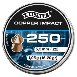 Dodaj do koszyka Walther - Śrut diabolo Copper Impact 5,5 mm 250 szt.