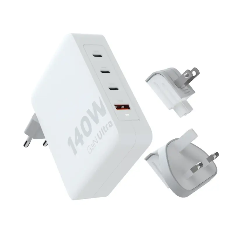 Okazja XTORM Ładowarka turystyczna 140W GaN kabel USB-C PD biała (XXVC2140)