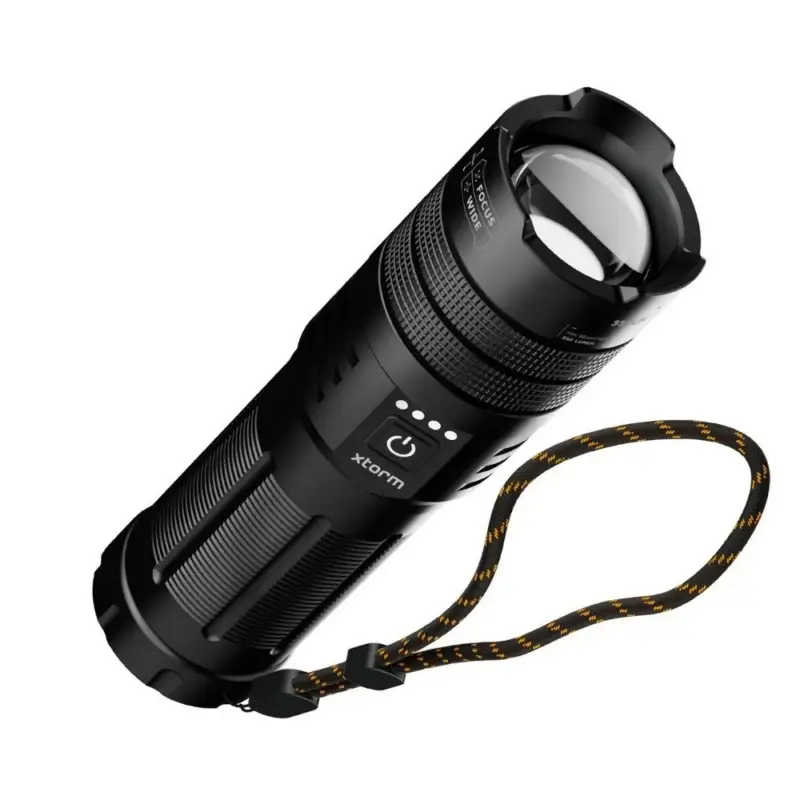 Popularny XTORM Powerbank Flashlight 10.500 mAh 20W czarny
