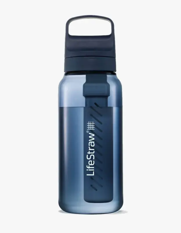 Super okazja Butelka z filtrem dwustopniowym LifeStraw Go 2.0 - 1L Aegean See