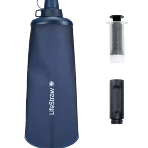 Darmowy zwrot Filtr do wody LifeStraw Peak Series Flex Squeeze Bottle 1L - Mountain Blue