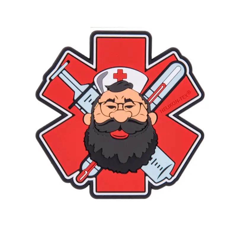 Helikon - Naszywka PVC - Beardman MEDIC Ograniczona ilość
