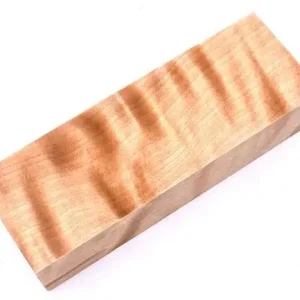 Bezpieczna płatność Drewno Stabilizowane Brzoza Flame - Natural - Bloczek