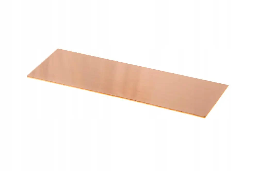 Miedź - Blacha - 2x50x200 mm Tani