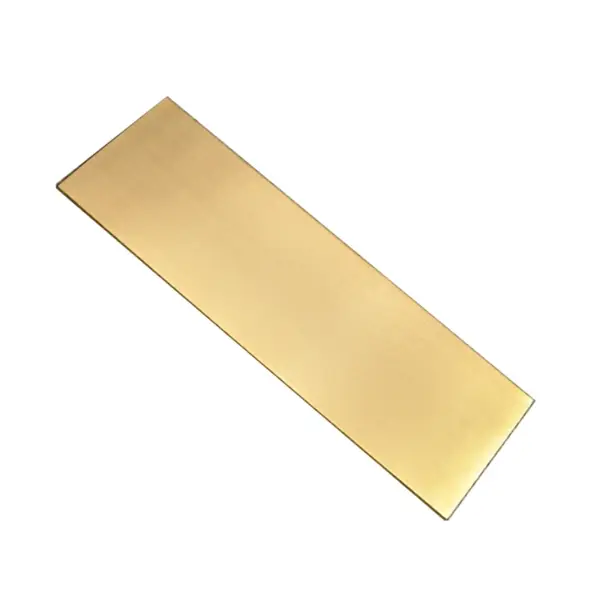 Mosiądz - Blacha - 2x50x200 mm Premium