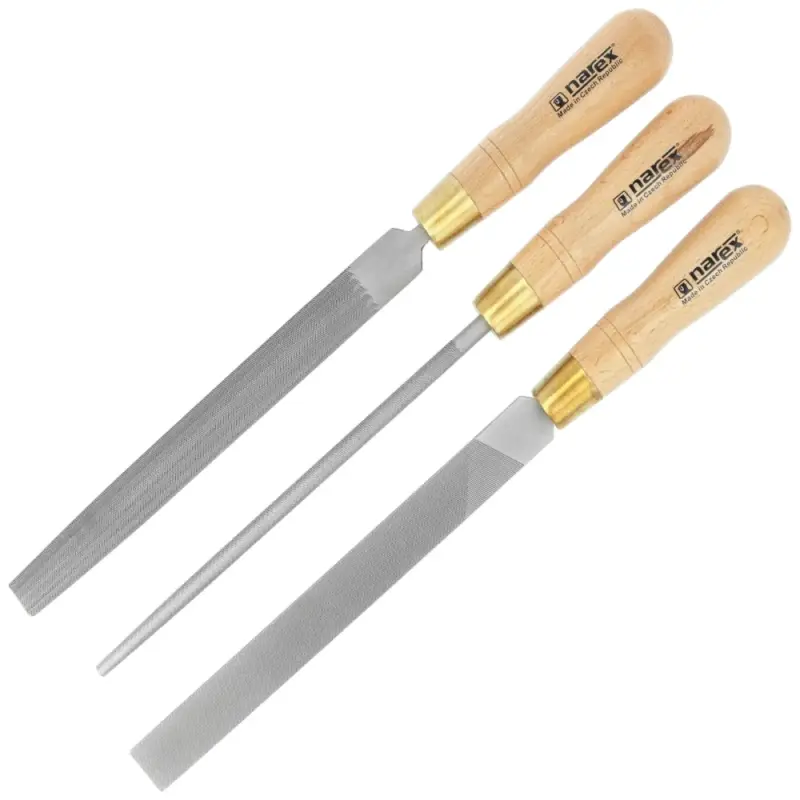 Nie przegap Zestaw pilników do metalu Mikov Narex Profi 3 szt. 250 mm (854303)