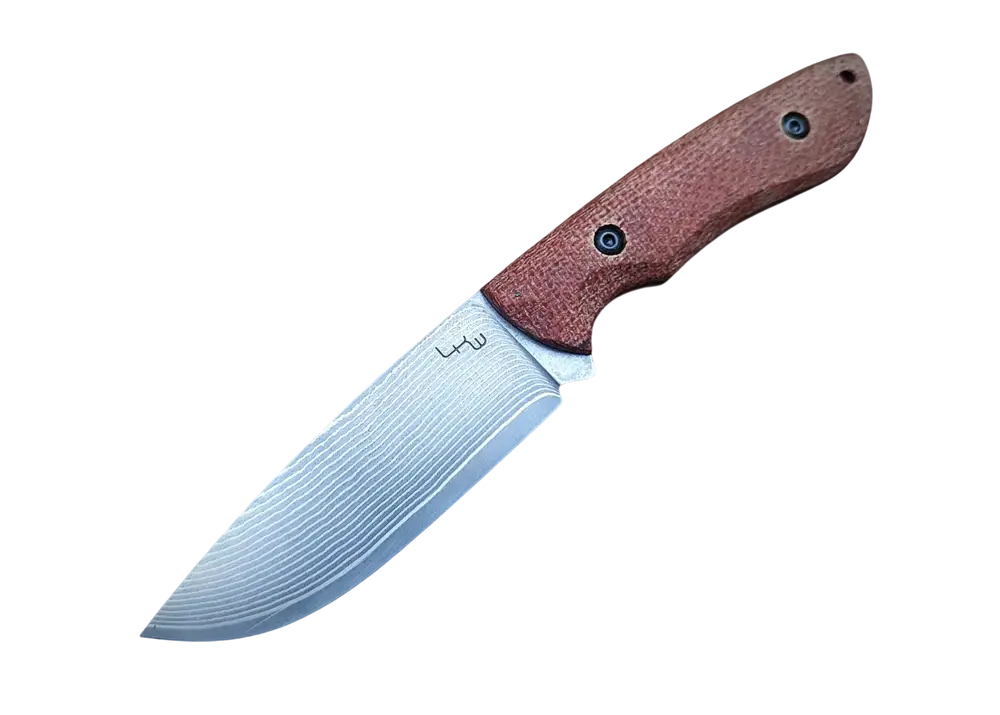 Zniżka LKW - Nóż Mauler VG10 Damast Micarta