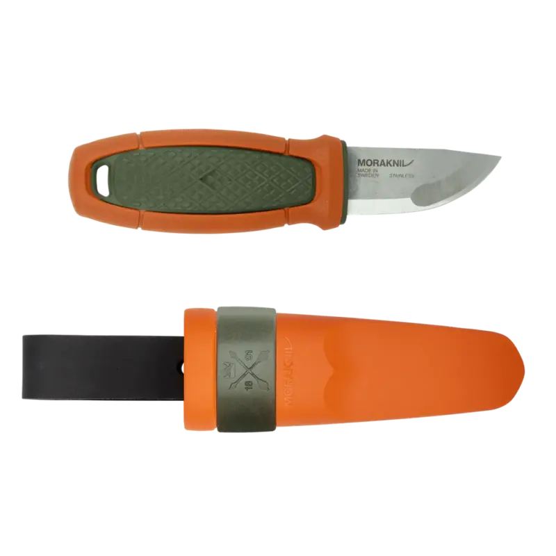 Morakniv - Nóż Eldris z szlufka na pasek (S) - oliwkowo - pomarańczowy Tylko dziś