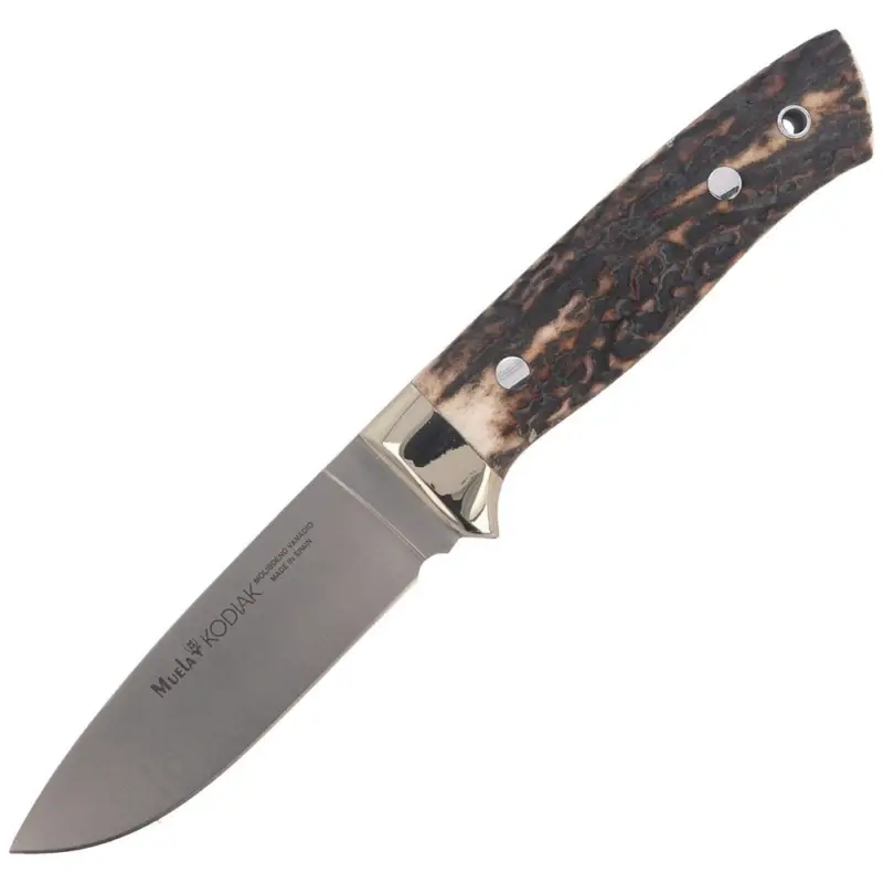 Oferta limitowana Muela myśliwski Full Tang Knife Deer Stag 100mm (KODIAK-10A)