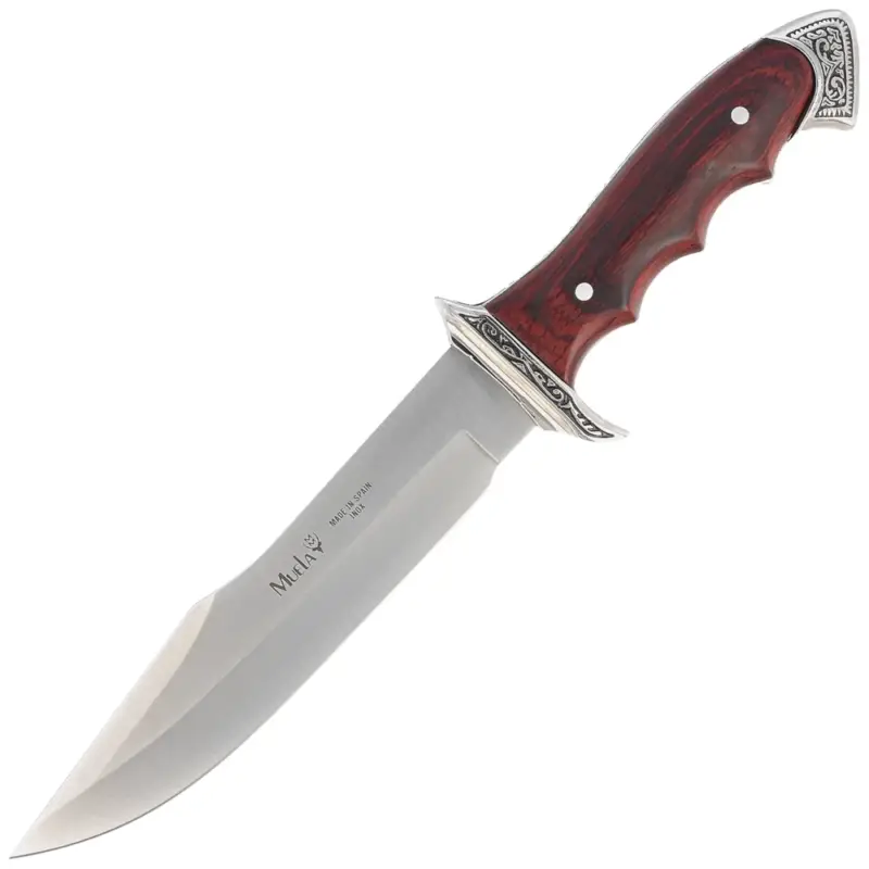 Ostatnie sztuki Noż Muela 21833 Red Pakka Wood, Satin X50CrMoV15