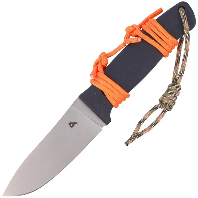 Cena promocyjna Nóż BlackFox Vesuvius Black G10, Stone Washed D2 by Alfredo Doricchi (BF-710 D2)