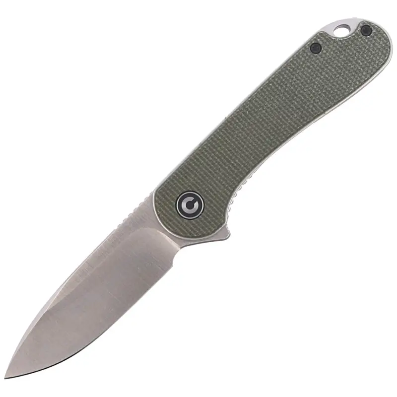 Nóż CIVIVI Elementum Flipper Dark Green Micarta, Satin Finish (C907T) Nowy