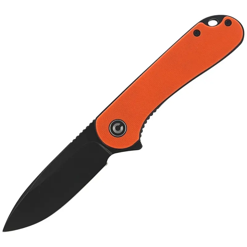 Oferta czasowa Nóż CIVIVI Elementum Flipper Orange G10, Black Stonewashed (C907Y)