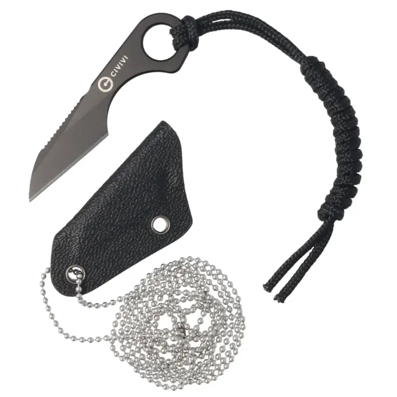 Ostatnie sztuki Nóż Civivi Gramis Neck Knife Stainless, Black 14C28N by Ostap Hel (C23004-1)