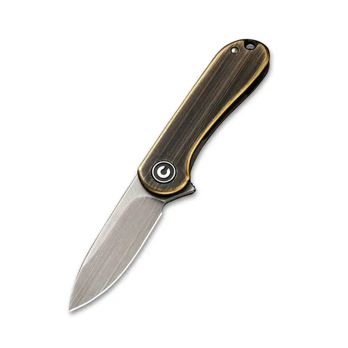 Zamów teraz Nóż CIVIVI Mini Elementum Black Brass, Gray Hand Rubbed (C18062Q-1)