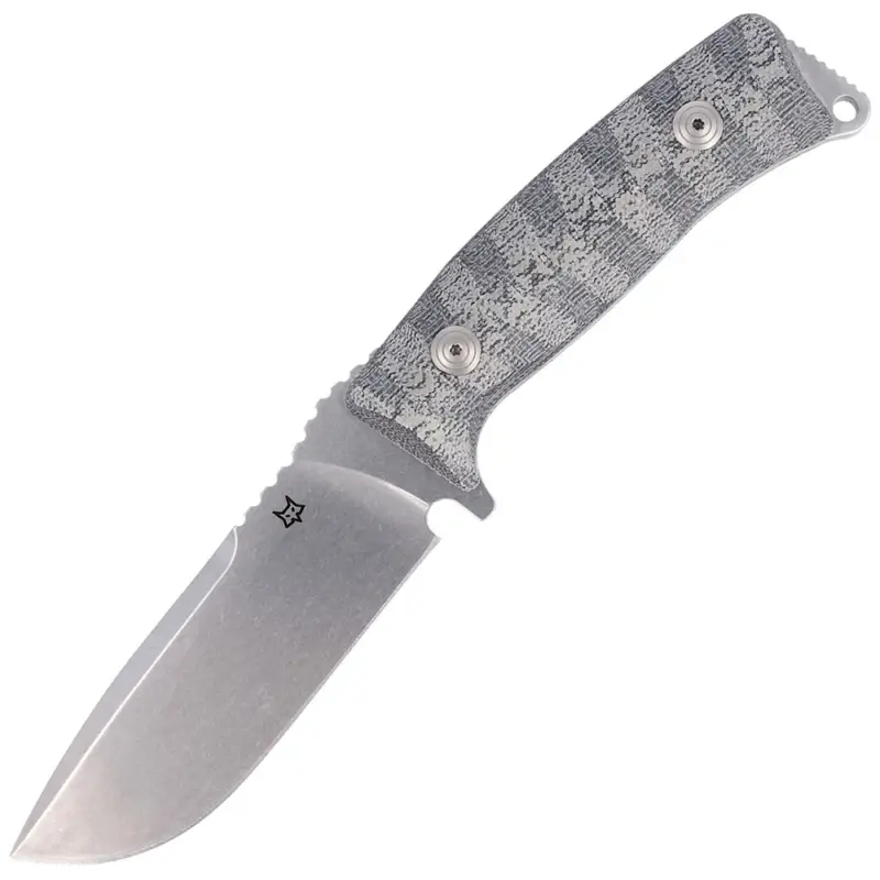 Nóż FOX Pro Hunter Black Micarta, Stone Washed (FX-131 MBSW) Popularny