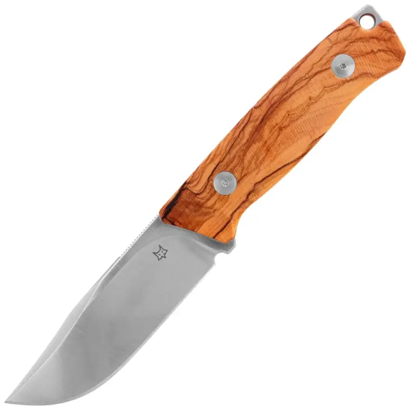 Nóż Fox Receiver Olive Wood, Satin Becut by Raven Knives Design (FX-662 OL) Niska cena