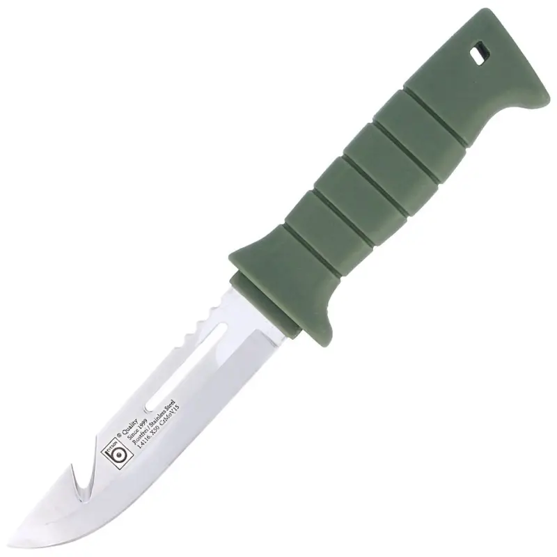 Nóż Lindbloms Eyeson Hunting/Fishing Knife Green, Stainless (VT-333) Szybka dostawa
