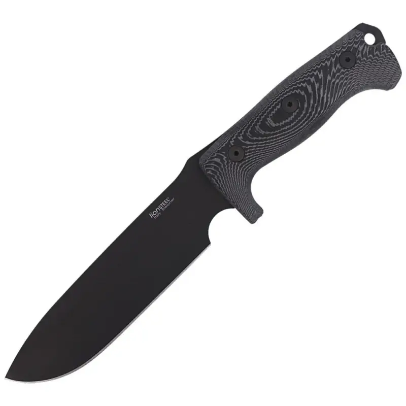 Nóż LionSteel Black Micarta, Black Blade (M7 MB) Wysoka jakość