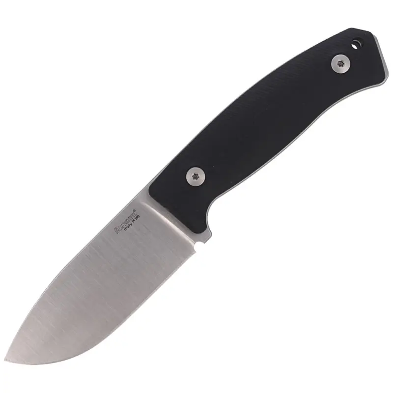 Ostatnia szansa Nóż LionSteel Bushcraft G10 Black / Satin Blade (M2M GBK)