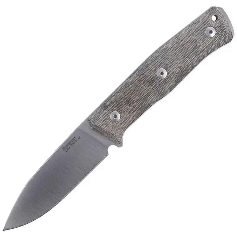 Nóż LionSteel Bushcraft Green Canvas / Satin Blade (B35 CVG) Tylko do końca tygodnia