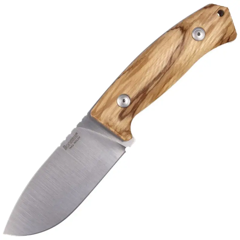 Nóż LionSteel Bushcraft Olive Wood, Satin Blade (M3 UL) Rabat