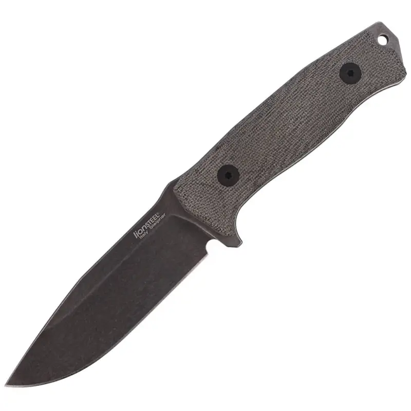 Hit cenowy Nóż LionSteel Green Canvas, Black Blade (M5B CVG)