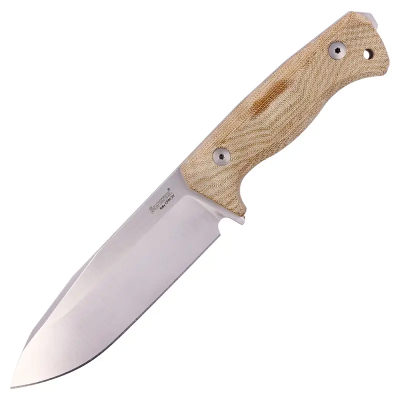 Nóż LionSteel T6 Natural Micarta, Satin CPM 3V by Molletta (T6 3V CVN) Kup teraz