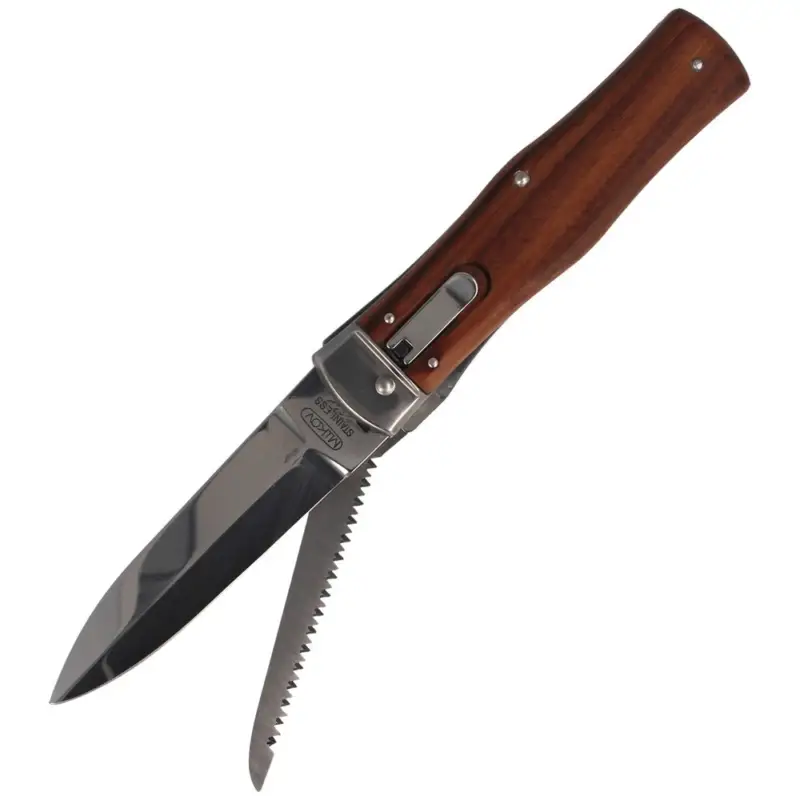 Nóż Mikov Predator Wood z Piłą (241-ND-2/KP) Dostępne od ręki