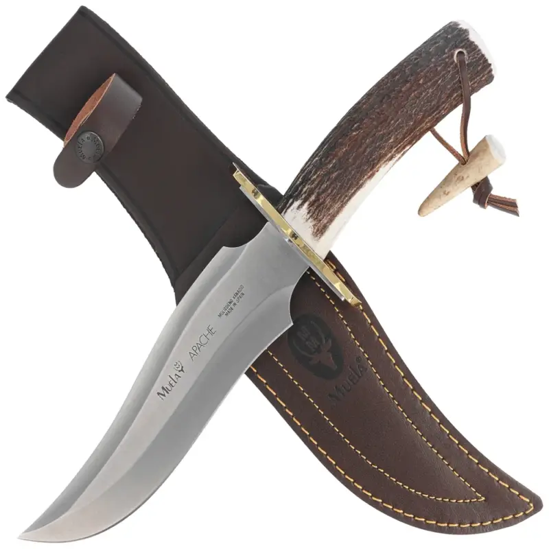 Nóż Muela Apache Deer Stag, Satin X50CrMoV15 Zniżka