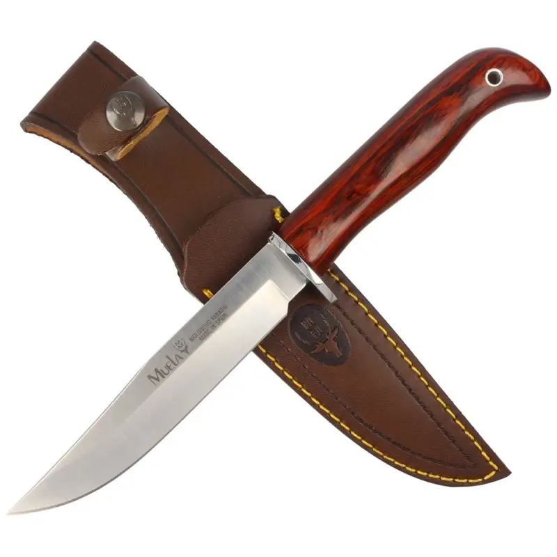 Zamów teraz Nóż Muela Brown Coral Wood, Satin X50CrMoV15 (GRED-13R)