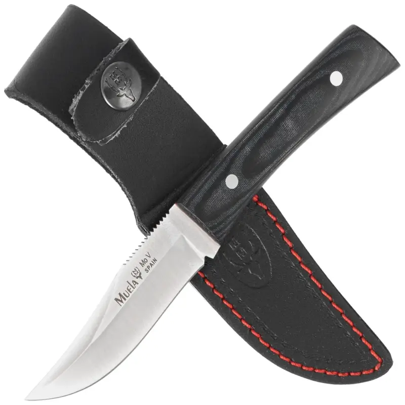 Nóż Muela BWE-8M Black Micarta, Satin MoVa Rabat