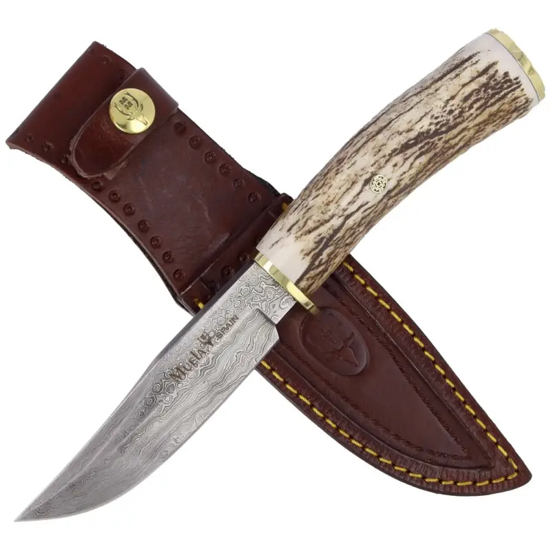 Nóż Muela Damascus Deer Stag 110mm (BRACO-11DAM) Wyprzedaż